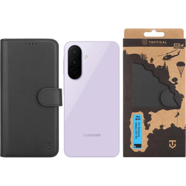 Tactical Field Notes puzdro Samsung Galaxy A27 5G čierne - Puzdra - Obrázok c8a9197425994cdba6bcf610b336b962
