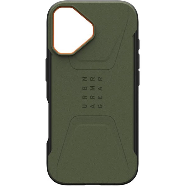 UAG Civilian Magsafe kryt iPhone 17 zelený/oranžový - Puzdra - Obrázok c8c5f8decbe445fdb2c0d6c99334f373