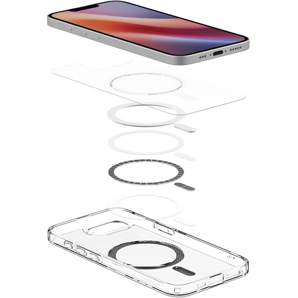 Spigen Ultra Hybrid MagSafe kryt iPhone 17e/16e číry uhlíkový vláknový - Puzdra - Obrázok c8ee6318e9374cf1b473220cb44b1387