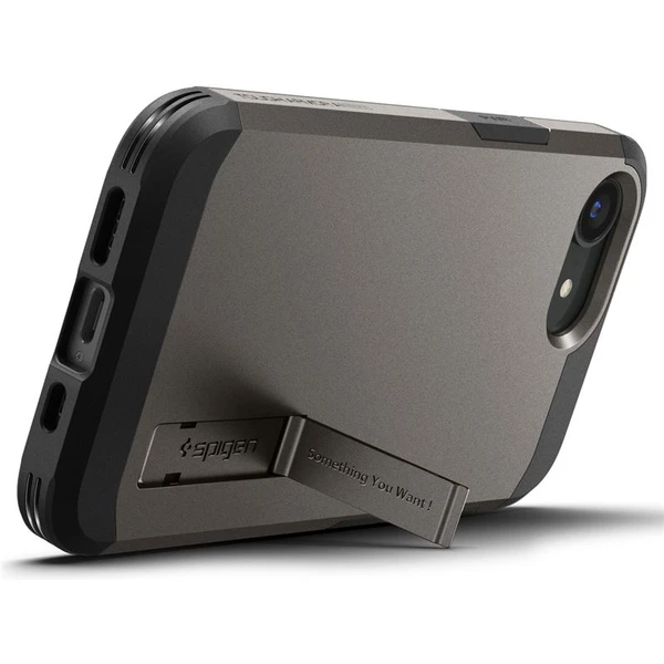 Spigen Tough Armor MagSafe kryt iPhone 17e/16e sivý - Puzdra - Obrázok c8f296724dfa429cad89656cddfd2c9b