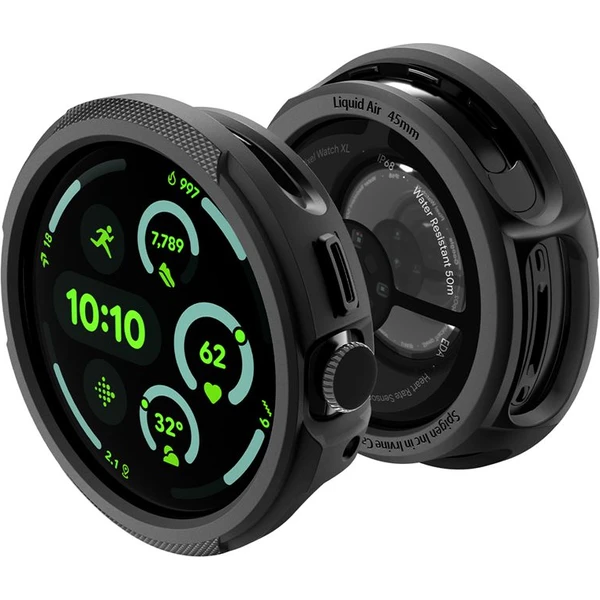 Spigen Liquid Air V2, matná čierna - Google Pixel Watch 5/4 45mm - Puzdra - Obrázok c8fc70c4131e48bb816af63cd83e4d4d