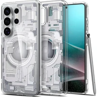 Spigen Ultra Hybrid MagSafe kryt Samsung Galaxy S26 Ultra zero one white - Puzdra