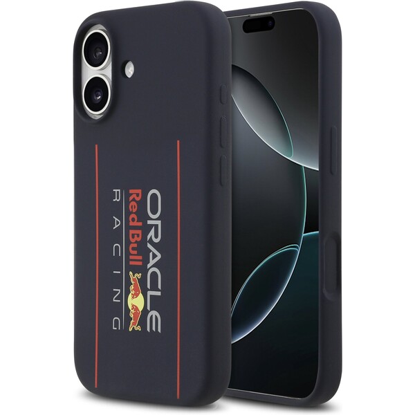 E-shop Oracle Red Bull Silicone Vertical Logo MagSafe kryt iPhone 17 modrý