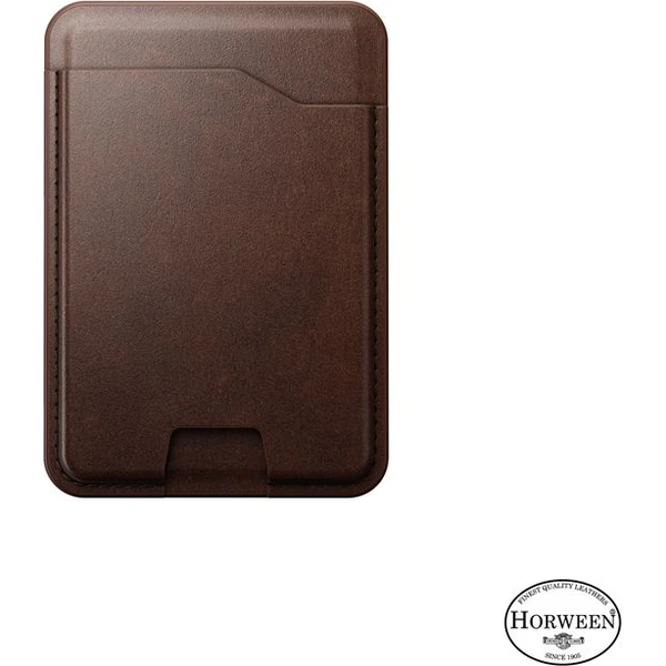 Nomad Leather Mag Wallet peňaženka s Apple Find My hnedá - Peňaženky - Obrázok c911a4b6edc7442ba806ac624bc03203