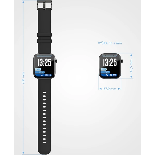 LAMAX BCool 2 Plus Black - Inteligentné hodinky - Obrázok c91257a43aa04229b5f0def37df7ce1d