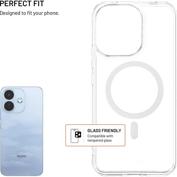 FIXED MagPure kryt s MagSafe Xiaomi Redmi Note 17 Pro 5G čirý - Puzdra - Obrázok c917e7389a8c4dfabea87fd3d6b0570c