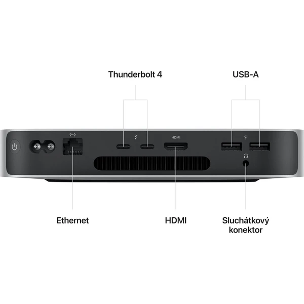 CTO Apple Mac mini (2023) / 16GB / 256GB SSD / 1Gbps (Ďalšia) - Stolné počítače - Obrázok c9390405376c4469b6a0f57d477624e0