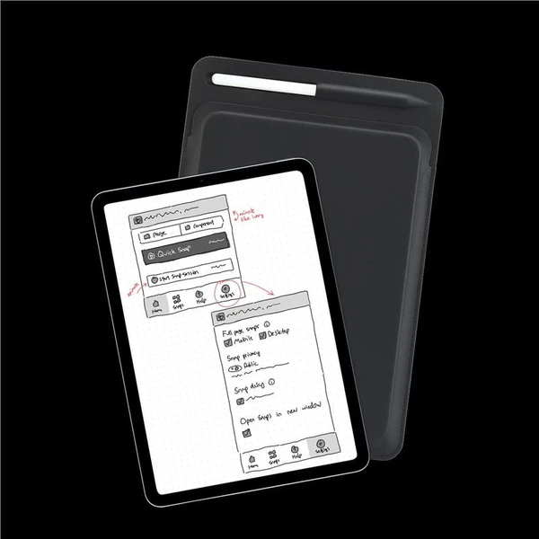 Pipetto Ultra Slim Sleeve púzdro iPad 11" čierne - Puzdra - Obrázok c9688d7ce44a4e2b962fbc1dd4ad87b7