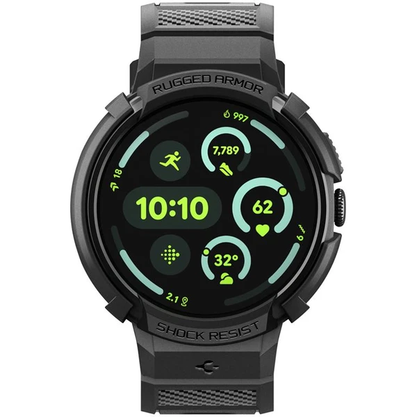 Spigen Rugged Armor kryt Google Pixel Watch 4 41mm matne čierny - Puzdra - Obrázok c96fa4a06833419b836a09888f091360