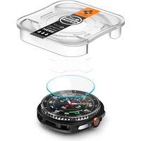 Spigen Glass TR EZ Fit 2 Pack sklo Galaxy Watch8 Classic (46mm) číre (2 ks) - Ochranné fólie a sklo
