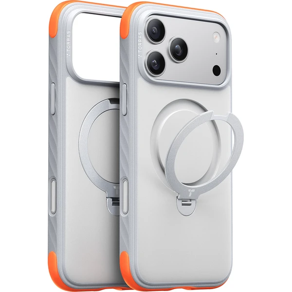 Torras Ostand Q3 Rugg, biela - iPhone 2026 Pro - Puzdra - Hlavný obrázok