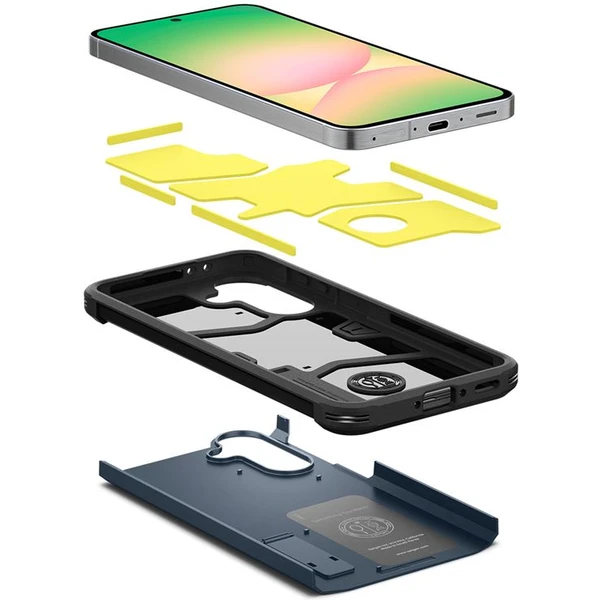 Spigen Tough Armor kryt Samsung Galaxy A56 5G sivý - Puzdra - Obrázok c9a250d129d141e4b1b3eb5f7104e0a8