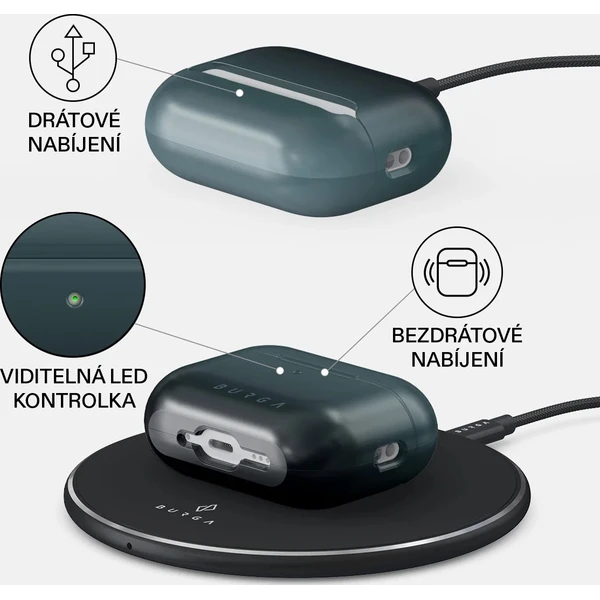 Burga puzdro pre Airpods Pro 3 Black Hole - Puzdra - Obrázok c9a3d4bab004452bb0593162a53bd488
