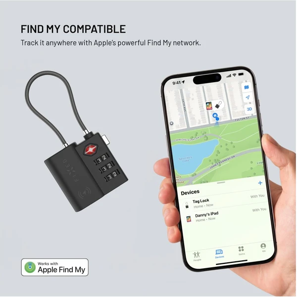 FIXED Tag Lock smart tracker s Find My a TSA, čierny - Lokátory - Obrázok c9a936df89ba44e2ace2cd916a40f17e