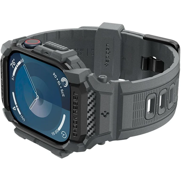 Spigen Rugged Armor Pro remienok s puzdrom Apple Watch 10/11 (46mm) sivý - Remienky - Obrázok c9b70858d1674b4e924e0723f1b4abea
