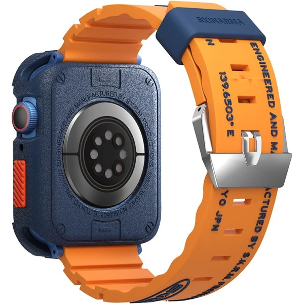 SKINARMA Shokku remienok Apple Watch 42/44/45mm oranžový - Remienky - Obrázok c9bf292e59ca40a9b6d8d081d057357e
