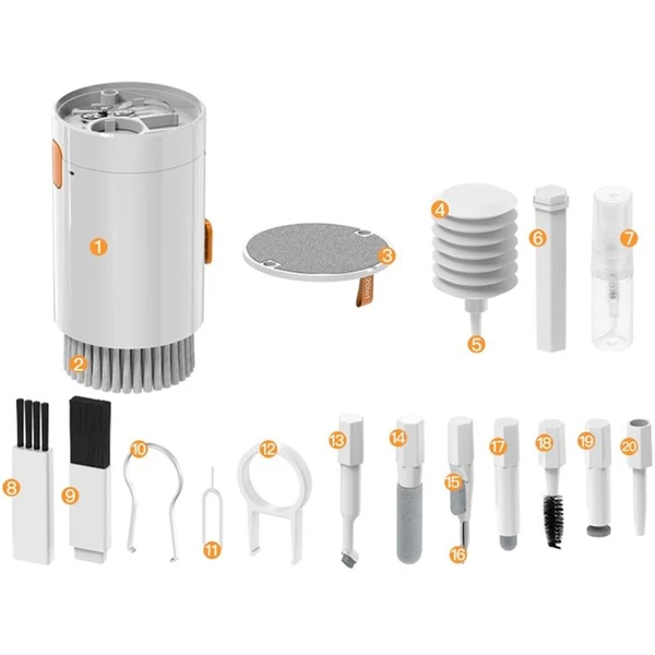Mobile Origin Multifunctional Cleaning Kit čistiaca sada 20v1 - Čistiace súpravy - Obrázok c9cf840d08fe476492156d289c89d55e