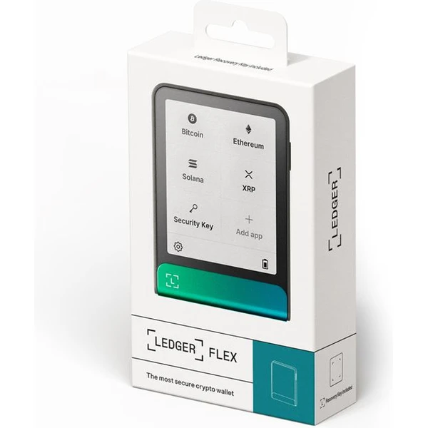 Ledger Flex krypto peňaženka (iOS/Android/MacOS/Windows/Linux) Oxidate Green - Krypto peňaženky - Obrázok c9fe55d4a3204cf48c05726b543b07f5
