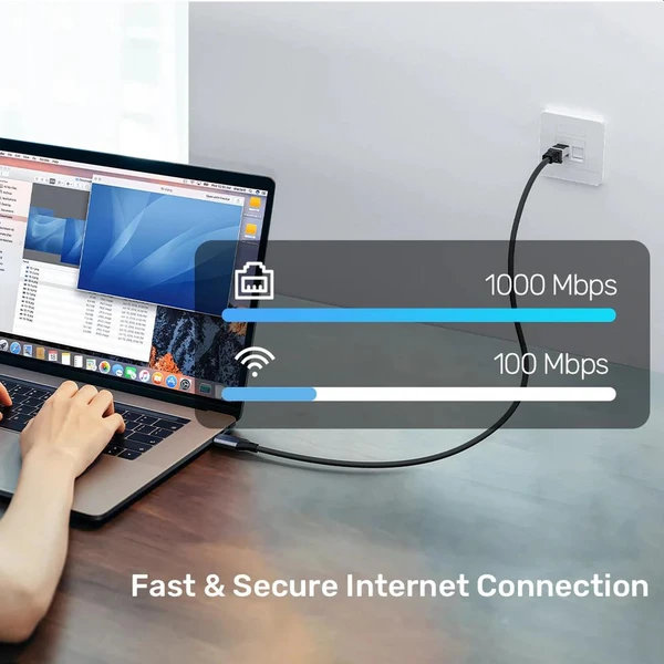 PremiumCord USB-A/RJ45 sieťový kábel 3m čierny - Káble a redukcie - Obrázok ca0dae6cf5924aee87f3a38f96cec425