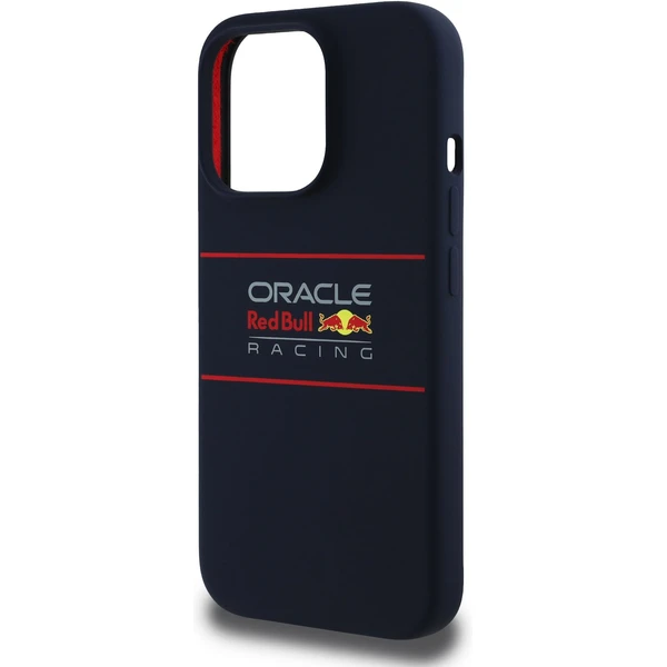 Oracle Red Bull Racing Silicone Horizontal Logo MagSafe kryt iPhone 14 Pre modrý - Puzdra - Obrázok ca14003e4e554813a32b373c7806fecd