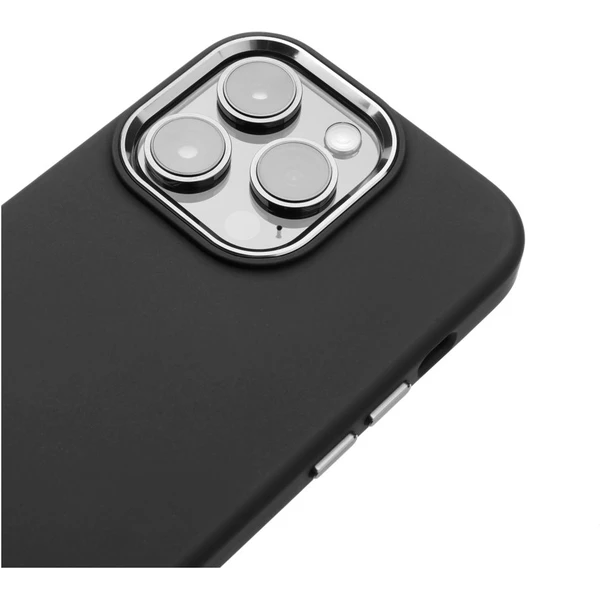 FIXED MagFlow silikónový kryt s MagSafe Apple iPhone 16 Pro čierny - Puzdra - Obrázok ca1d3543687e4770b7c97989c67d2939