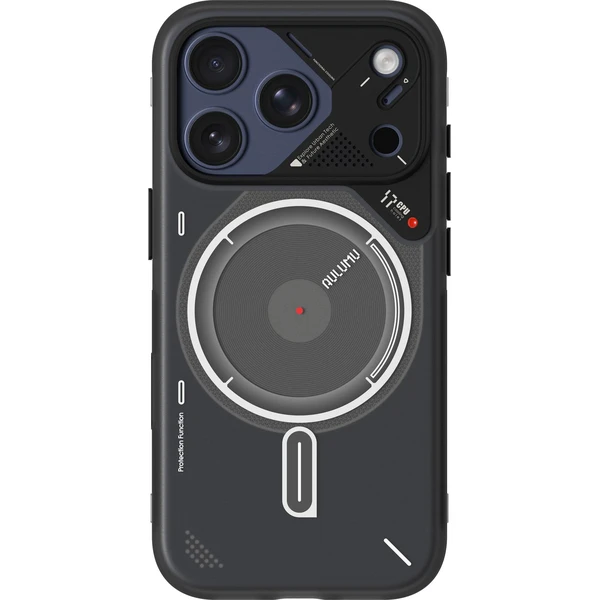 Aulumu A17 Frosted TPU MagSafe kryt iPhone 17 Pro Max priehľadná sivá - Puzdra - Obrázok ca4b8c57aa6540e5a2ec28bd1bf16b63