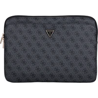 Guess PU 4G Triangle Logo Obal pre Notebook 14" Black - Puzdra