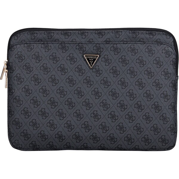 E-shop Guess PU 4G Triangle Logo obal pre notebook 14" čierny
