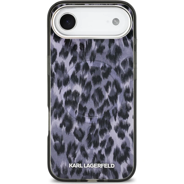 Karl Lagerfeld IML Leopard MagSafe kryt iPhone Air sivý - Puzdra - Obrázok ca8a12d71de149cb9d987a8ed26ac7c0