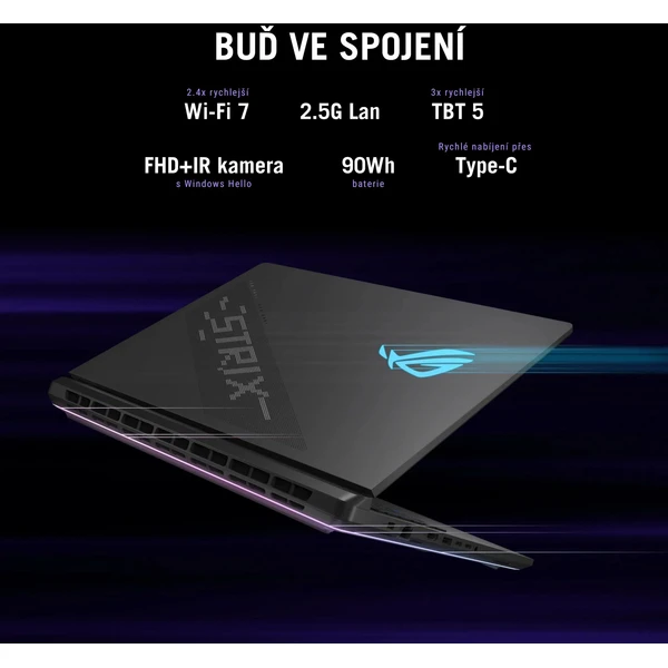 ASUS ROG Strix Scar 18 G835 (G835LX-NEBULA077) RTX 5090 čierny - Notebooky - Obrázok ca90582d8b41497081c0253c4fb6baf1