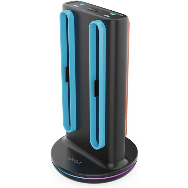 iPega SW2051 Nabíjacia Stanica s RGB pre JoyCon Ovládače Nintendo Switch 2 čierna - Nabíjačky - Obrázok cab481b46bb74b7d89d04b862326f14f