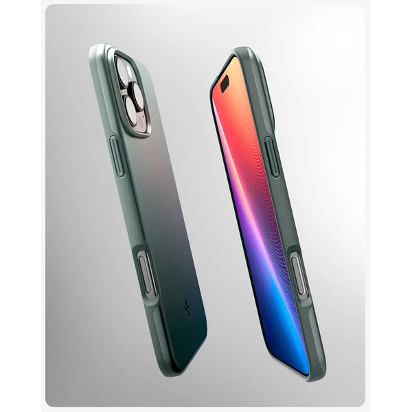 Spigen Thin Fit MagSafe kryt iPhone 16 Pro Max abyss green - Puzdra - Obrázok cab4ba977a53497a96d63bb5c3ca33fd