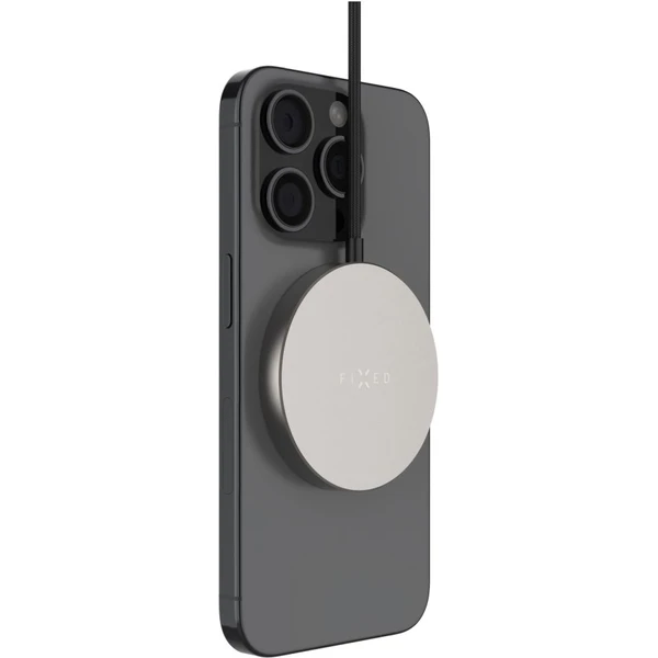FIXED MagPad Slim MagSafe nabíjačka s Qi2, 15W, titánová - Nabíjačky - Obrázok cab6579b76e148dcb991ddab6754f4cc