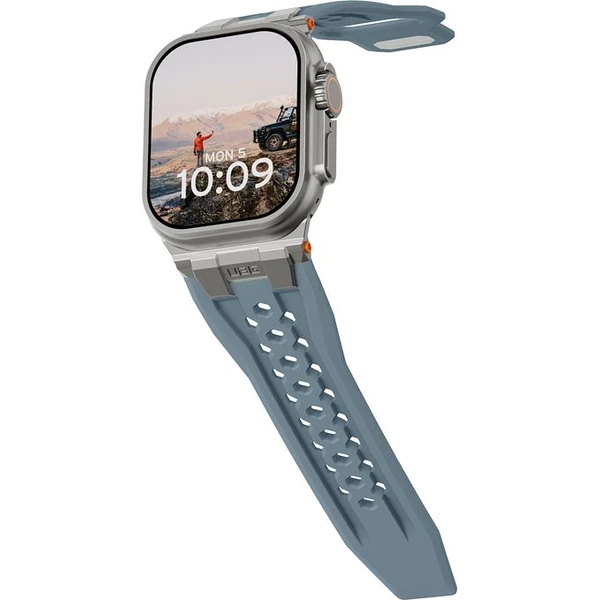 UAG Monarch Strap remienok Apple Watch 49/46/45/44/42mm modrý/titán - Remienky - Obrázok cac59c4ae02e471b86d7f506f7fad7a1