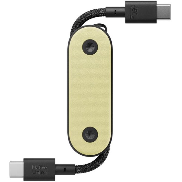 Native Union Pocket Cable USB-C kábel žltý