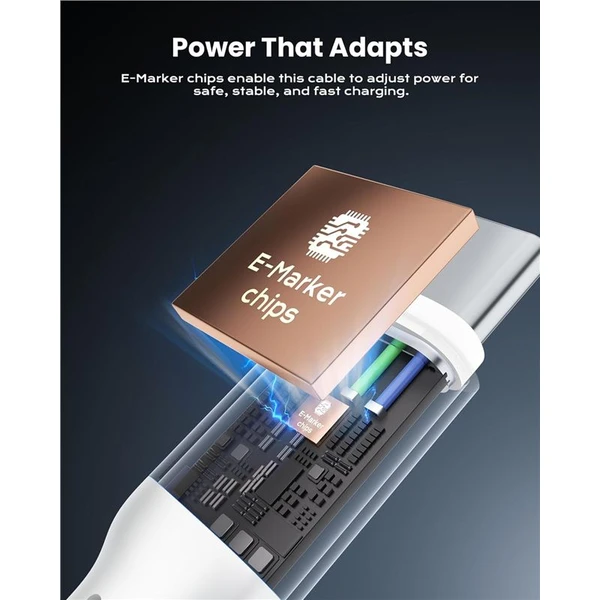iOttie 100W Retractable samonavíjacie USB-C káble (2 ks) biele - Káble a redukcie - Obrázok cad4096ec5d14c059a05d6cc7ed2622f