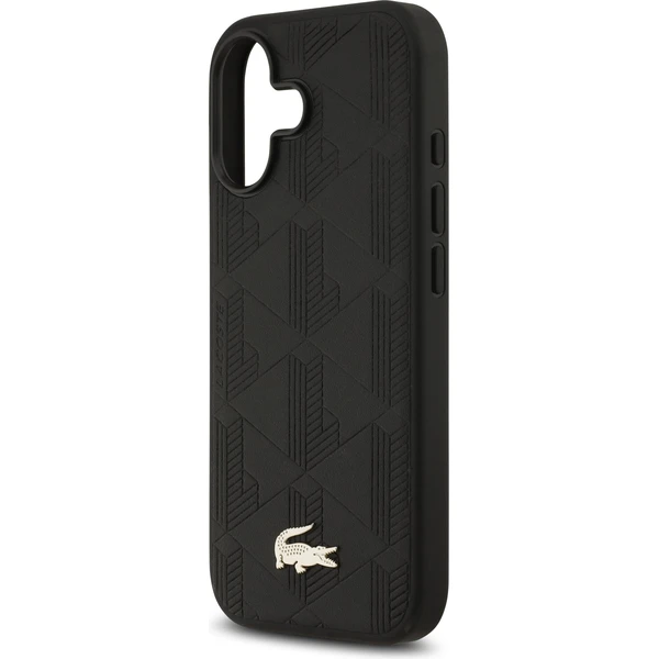 Lacoste PU Nomogram Gold Gold MagSafe kryt iPhone 17 čierny - Puzdra - Obrázok cae3aea889ba4bc786c8ce555c003202