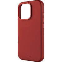 FIXED MagLeather kožený kryt s MagSafe Apple iPhone 16 Pro červený - Puzdra