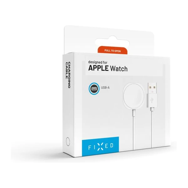 FIXED USB-A nabíjací kábel pre Apple Watch biely - Nabíjačky - Obrázok cb04c858f3494bf4bc4673599b240591