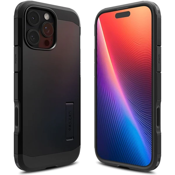 Spigen Tough Armor T MagSafe kryt iPhone 16 Pre Max čierny - Puzdra - Hlavný obrázok