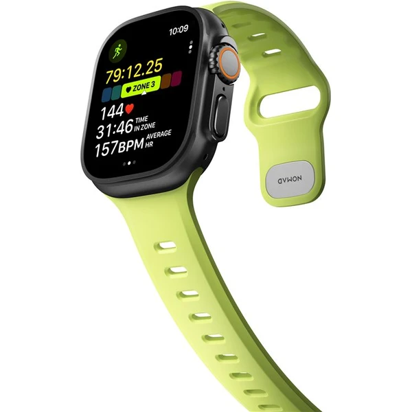 Nomad Tempo Band FKM remienok Apple Watch 49mm/Ultra lime - Remienky - Obrázok cb2aae4ddc6b4b93a875686afddbbac1