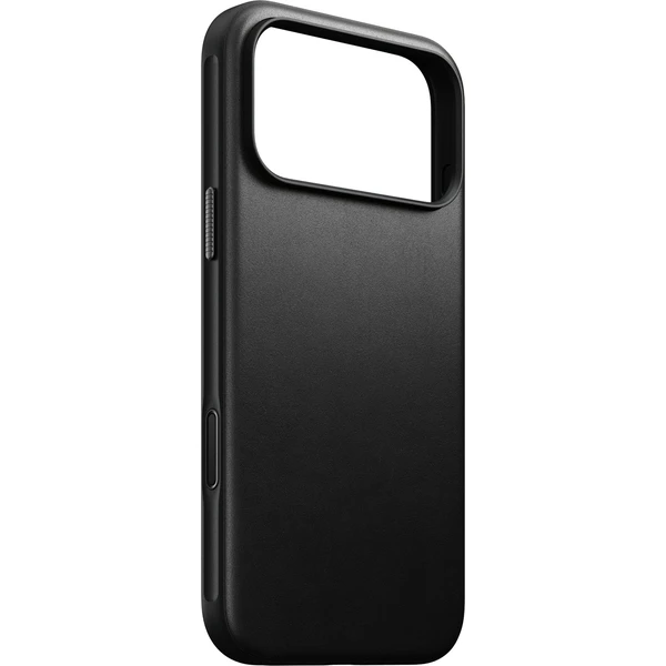 Nomad Modern Leather MagSafe kožený kryt iPhone 18 Pro Max Black - Puzdra - Hlavný obrázok