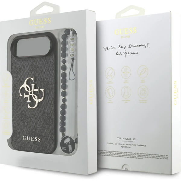 Guess PU 4G Metal Logo Strap kryt iPhone Air čierny - Puzdra - Obrázok cb4a74d8afc748ab9d03b54e3aa80a14