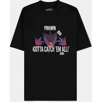 Tričko Pokémon - Mega Gengar Evolution (voľný strih) L - Tričká