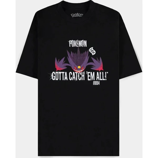Tričko Pokémon - Mega Gengar Evolution (voľný strih) L - Tričká - Hlavný obrázok