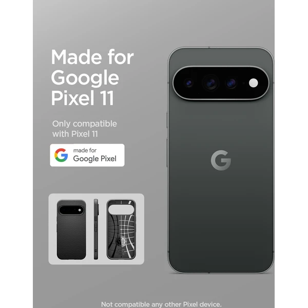 Spigen Liquid Air, matná čierna - Google Pixel 11 - Puzdra - Obrázok cbb2430e9ce94cafa97fabbbb2045c38