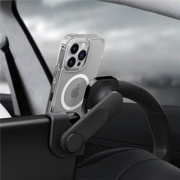 Spigen OneTap 3 MagSafe Screen Mount držiak na displej Tesla čierny