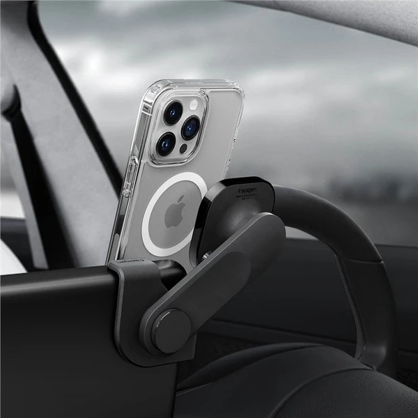 Spigen OneTap 3 MagSafe Screen Mount držiak na displej Tesla čierny - Držiaky - Obrázok cbfbd88ffce14bc099f51407646dbb88