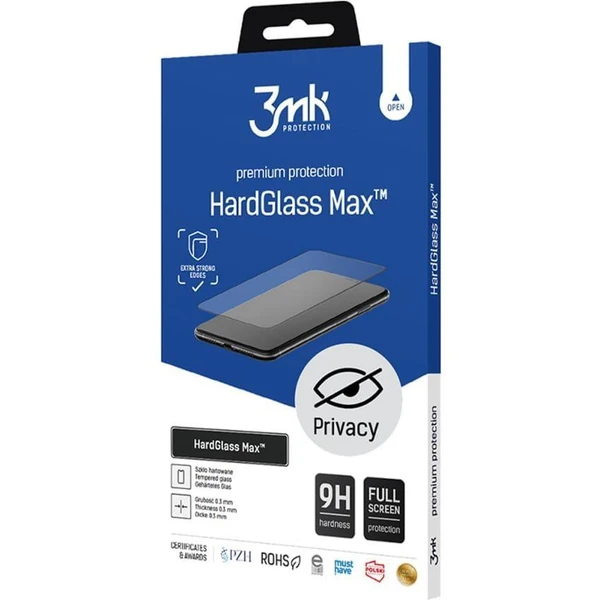 3mk HardGlass Max Privacy tvrdené sklo Apple iPhone 11 Pre Max - Ochranné fólie a sklo - Hlavný obrázok