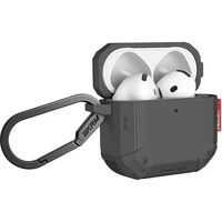 SKINARMA Mecha CE puzdro pre AirPods 4 olivovo zelené - Puzdra
